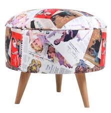 Colors Home Retro Puf 199 90 Tl Evmanya Com Dekorasyon Tasarim Ev Dekorasyonu
