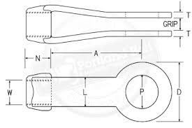 clevises portland bolt