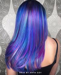 Rainbow Hair Colour