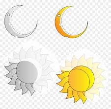 Maybe you would like to learn more about one of these? Rays And Crescent Moon And Sun Png Free Stock Clip Art Transparent Png 2290x2160 683871 Pngfind