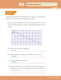 Ejercicios de multiplicación para niños de quinto grado de primaria. Divido Figuras Bloque Iii Leccion 50 Apoyo Primaria