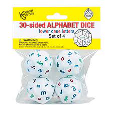 05.04.2014 · the game is in the public domain so you can print it for free right from its website. Knowledge Tree Koplow Games 30 Sided Alphabet Dice Lowercase Set Of 4