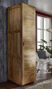 Schrank Nature Brown Sheesham Palisander 48x61x200 Cm Modern Schrank Holz Mobelstuck