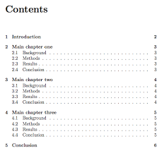 How To Add Extra Space To The Table Of Contents List Of Figures And Tables Table Of Contents Chapter One Ads