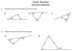 Triangle angle sum worksheet answers. 32 Worksheet Triangle Sum And Exterior Angle Theorem Free Worksheet Spreadsheet