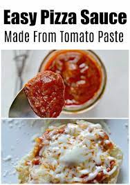 Also could you use butter instead of olive oil? How To Make Pizza Sauce From Tomato Paste 4 Hats And Frugal