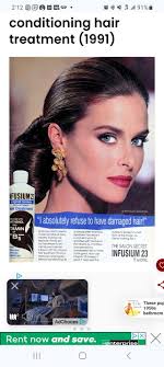 Strong scented women's shampoo from 1995?