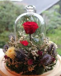 Beauty And The Beastexclusive Handmade Music Box Belle Etsy Dried Flowers How To Preserve Flowers Preserved Roses