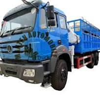 Beiben North Benz Knuckle Boom Truck Mounted Crane with ...