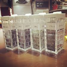 ふりかけボトルをおしゃれにしたい 100均のスパイスボトルでdiy スパイスボトル 収納 アイデア 収納