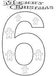 Christmas Number Coloring Pages For Kids Coloring Pages Coloring Pages For Kids Christmas Coloring Pages
