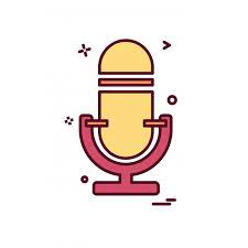 Mic Icon Design Vector Mic Icons Mic Vector Png And Vector With Transparent Background For Free Download Microphone Icon Vintage App App Icon Design