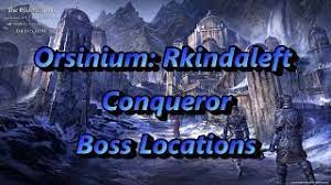 The group event in included at the end.00:13 sharga the. Orsinium Rkindaleft Conqueror Boss Locations Youtube