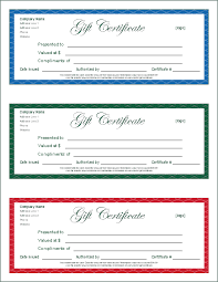 If you don't want a certificate border but just a plain empty border then you can print the empty border only. Free Gift Certificate Template And Tracking Log