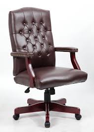 Modelo brown high back swivel executive office chair. Mid Back Traditional Tufted Leather Executive Office Chair Brown By Timeoffice Brown Leather Office Chair Executive Office Chairs Leather Office Chair