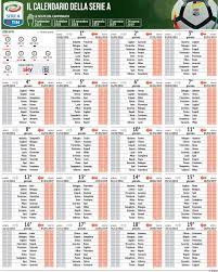 Per quanto riguarda il prossimo campionato, inoltre, la pausa natalizia sarà. Ecco Il Calendario Della Serie A Con Spezzatino Pro Tv