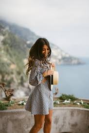 Gingham Dress In Italy Not Your Standard Italy Fashion Italian Fashion Summer Italian Fashion
