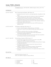 Finding jobs as a quality assurance specialist takes a combination of planning, organization, and a positive attitude. Quality Assurance Resume Examples 2021 Template And Tips Zippia