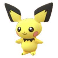 Pichu is a electric type pokémon originally from the johto region (generation ii). Pokemon Go Pichu Max Cp Evolution Moves Spawn Locations