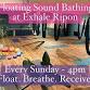 Floating Sound Bath Exhale Ripon Crystal Singing event image