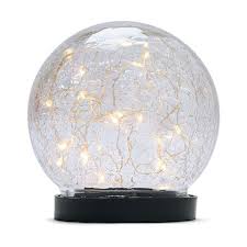Solar Crackle Table Light Anko Com In 2020 Light Table Touch Lamp Light