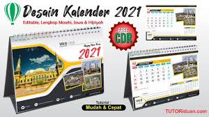 Template ini menggunakan kombinasi warna yang bagus, sehingga membuat temanya cocok dengan isi kalender. Desain Kalender Duduk 2021 Dengan Coreldraw Free Cdr Tutoriduan Com