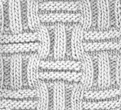 All you need to know for this basket weave knit is how to knit garter stitch and stockinette stitch. How To Knit The Double Basket Pattern Dummies