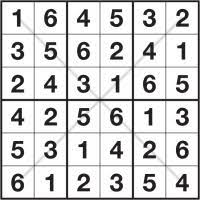 Sudoku 6x6 easy, medium and hard puzzles with answers. Puzzlemix Com Sudoku X Instructions And Free Sudoku X Puzzles To Play Online