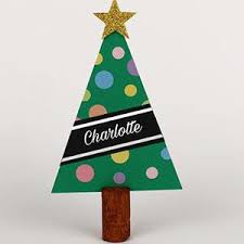 Une sélection de cadeaux faits maison à offrir à noel sans hésitation ! Porte Nom De Noel Sur Tete A Modeler