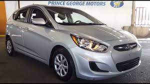 Cpo incentives & rebates offer. 2014 Silver Hyundai Accent Hatchback Gl Preowned Review Prince George Motors Youtube