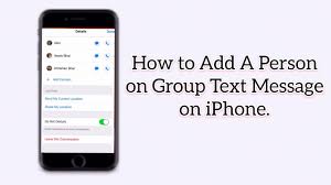 Check spelling or type a new query. How To Add A Person On Group Text Message On Iphone Youtube