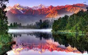 ❤ get the best rocky mountain wallpaper on wallpaperset. Red Rocky Mountains Wallpaper New Zealand Landscape 1920x1200 Wallpaper Teahub Io