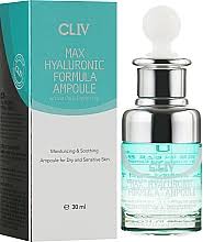 Cliv max hyaluronic formula ampoule 30ml availability: Cliv Max Hyaluronic Formula Ampoule Koncentrat S Gialuronovoj Kislotoj Dlya Uvlazhneniya Kozhi Lica Kupit Po Luchshej Cene V Ukraine Makeup Ua