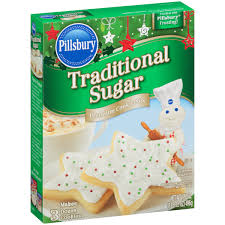 Just put the cookie dough rounds on a cookie sheet and bake. Pillsbury Holiday Traditional Sugar Cookie Mix Shop Icing Decorations At H E B