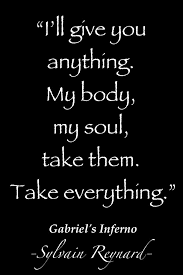 Professor gabriel emerson has embarked on a passionate, yet clandestine affair with his former student, julia mitchell. Pin Em Gabriel S Inferno Gabriel S Rapture