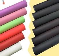 Custom PU Leather Fabric Heat Sensitive Vinyl Black & White Color Change  for Shoe/Bag/Clothing/Decoration/Craft or Sofa Use