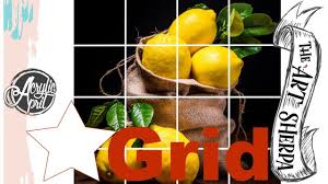 Day 4 Lemons Grid Acrylic Art The Art Sherpa Painting Tutorial