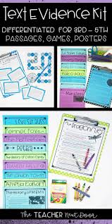 Text Evidence Activities Print And Digital For Google Slides Distance Learning Text Evidence Text Evidence Activities Race Writing