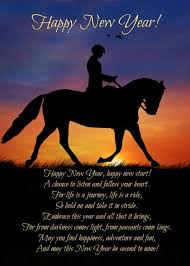 Equestrian New Year S Card With Your Own Handwriting Stephanie Laird Photography For Signed Card No 10214 In 2020 Horse Cards Birthday Cards Happy Birthday Horse
