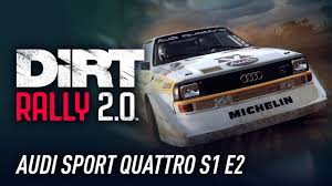 Maybe you would like to learn more about one of these? Audi Sport Quattro S1 E2 Car Of The Week Dirt Rally 2 0 Youtube