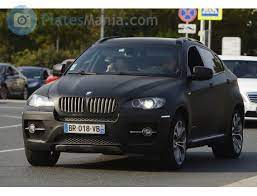 Br 018 Vb Bmw X6 Cher French License Plate