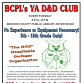YA D&D Club - Brooke County Public Library And Visitors Center, 945 Main St Event Image