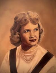 Oil Painting of Mother with Yellow Background