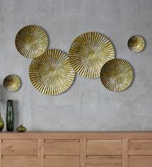 Find the best deals on old favorite and new trends in wall decorations all in one place! Buy Wrought Iron Decorative In Golden Wall Art By Craftter Online Abstract Metal Art Metal Wall Art Home Decor Pepperfry Product