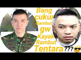 Potongan rambut cepak tentara gaya rambut. Model Rambut Tentara Terbaru Lagi Trending Army Military Hairstyle Youtube