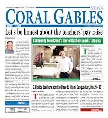 A gynecological chair in the background. Calameo Coral Gables News 3 4 2019