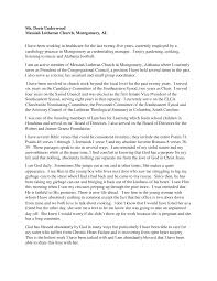 Ms. Doris Underwood Messiah Lutheran Church, Montgomery, AL I have been  working in healthcare for the last twenty-five years, cu