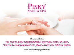 Pinky Nails Spa Cornerstone commerce center 1201 new rd.