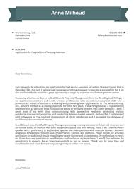 Below is a job description example that shows the common tasks, duties, and responsibilities of the role: Property Manager Cover Letter Example Kickresume