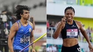 After beginning with 80.71m, chopra sent the spear to 83.18m in his sixth and final throw to win the javelin event at the. Tokyo Olympics 2020 Neeraj Chopra Kevin Durant Or Allyson Felix Who Are The Biggest Stars To Watch Out For Sports News Firstpost News Update